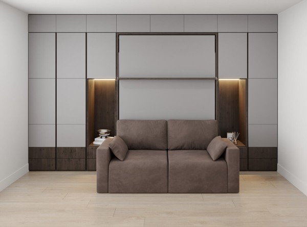 Royal Queen Wall Bed 361