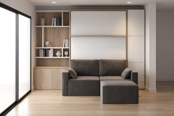 Royal Queen Wall Bed 452