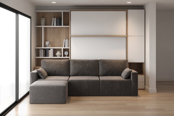 Royal Queen Wall Bed 455