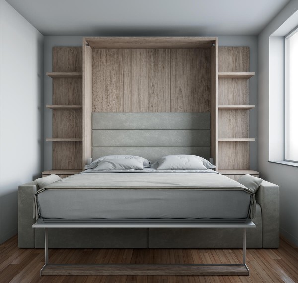 Royal Queen Wall Bed 498