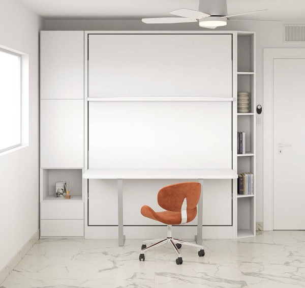 Royal Queen Wall Bed 546