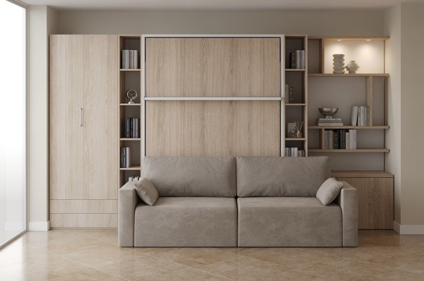 Royal Queen Wall Bed 551