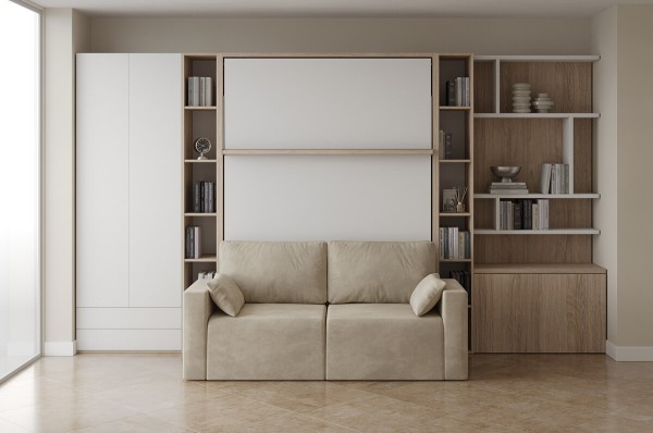 Royal Queen Wall Bed 555