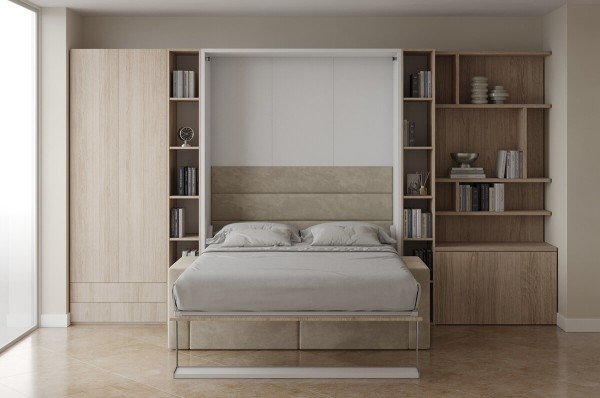 Royal Queen Wall Bed 558