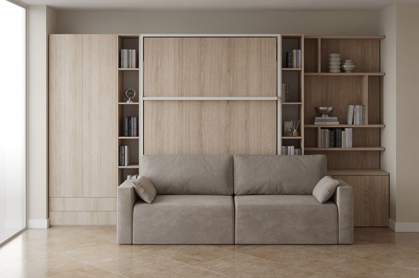 Royal Queen Wall Bed 562