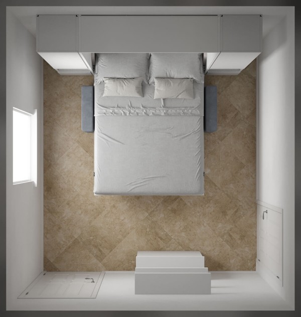 Royal Queen Wall Bed 582