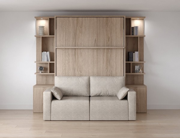 Royal Queen Wall Bed 604