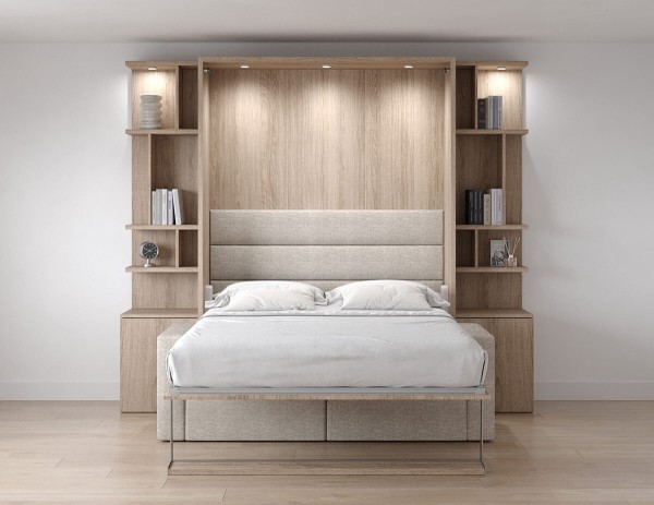 Royal Queen Wall Bed 605