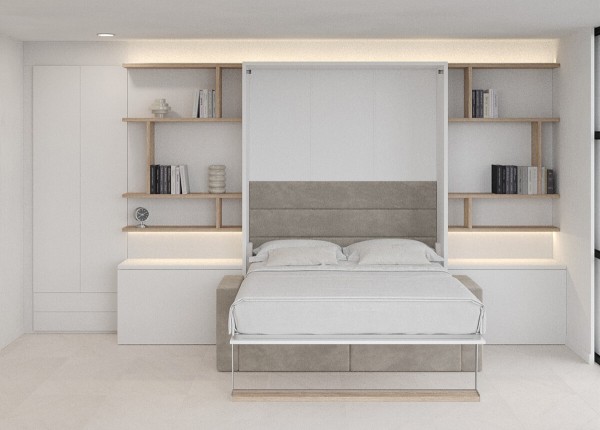 Royal Queen Wall Bed 626