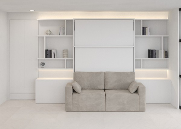 Royal Queen Wall Bed 627