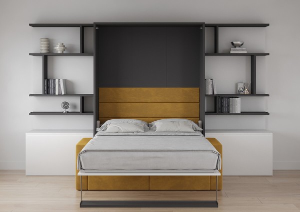 Royal Queen Wall Bed 652