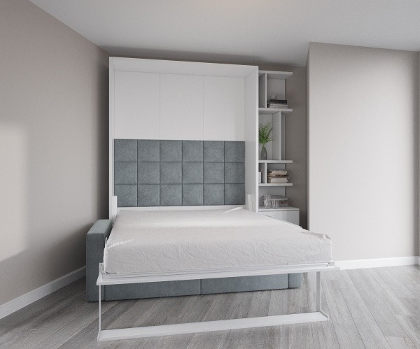 Royal Queen Wall Bed 76