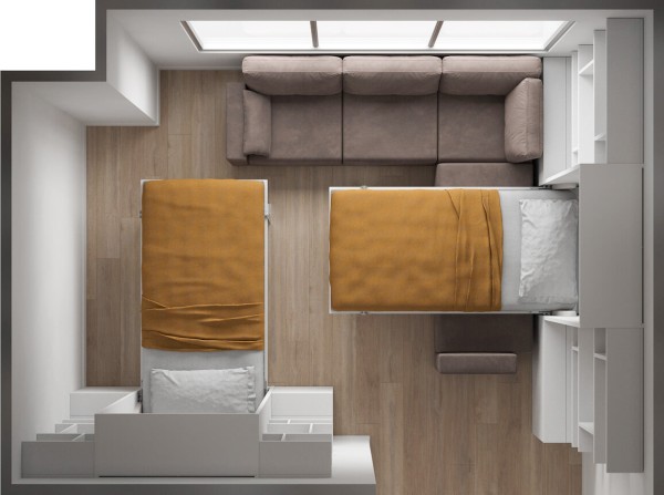 Royal Twin Twin XL Wall Bed 4