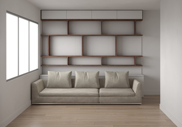 Sofa and Bookcase Set 5