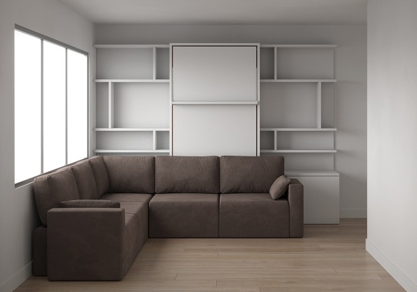 Sofa and Bookcase Set 8