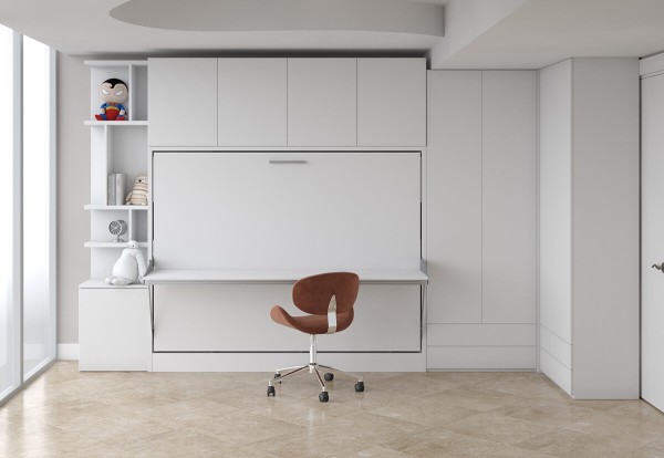 Spazio Full Size Wall Bed 12