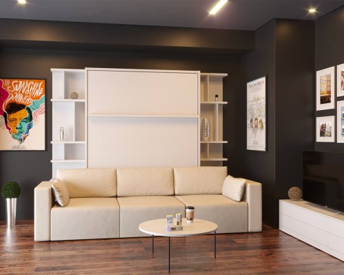 Royal Queen Wall Bed