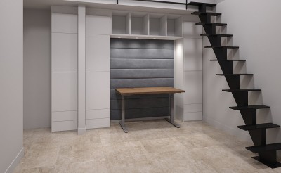 Wardrobes and Bookcase Set