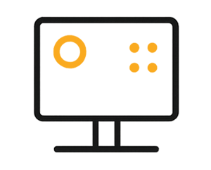 Clean cable management + device ventilation