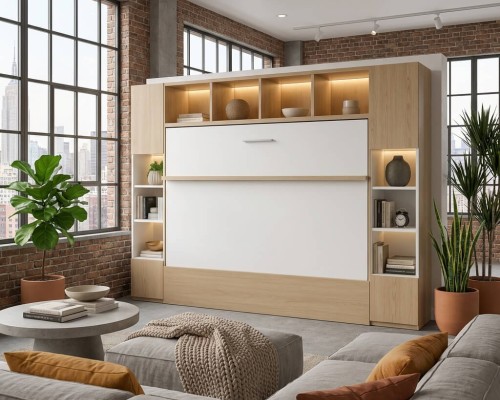 Royal Horizontal Queen Wall Bed