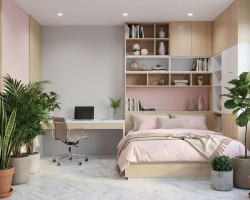 White Double Fold Queen Murphy Wall Bed