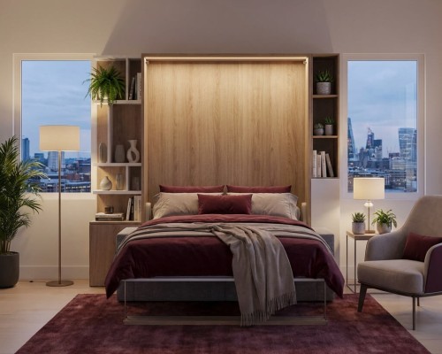 Royal Queen Wall Bed