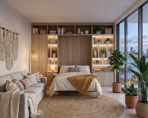 Royal Queen Wall Bed