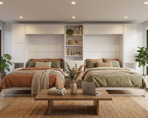 Royal Queen Wall Bed