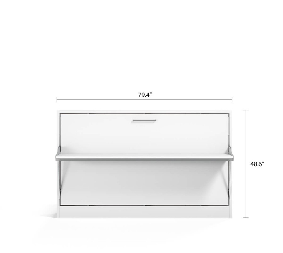 Spazio - Twin Size Wall Bed with Desk