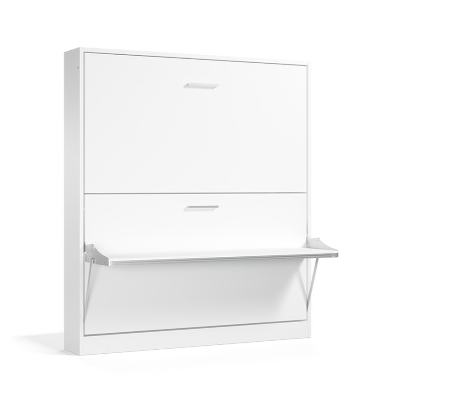 Pensiero Twin Wall Bunk Bed with Desk