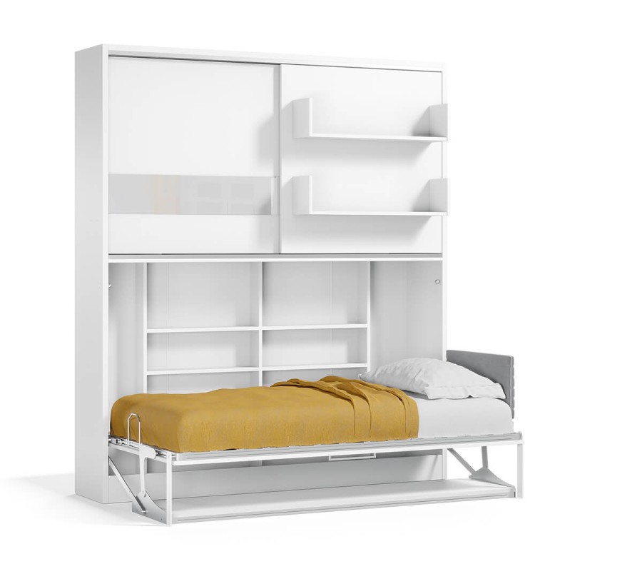 Parete Letto - Twin Wall Bed System with Desk