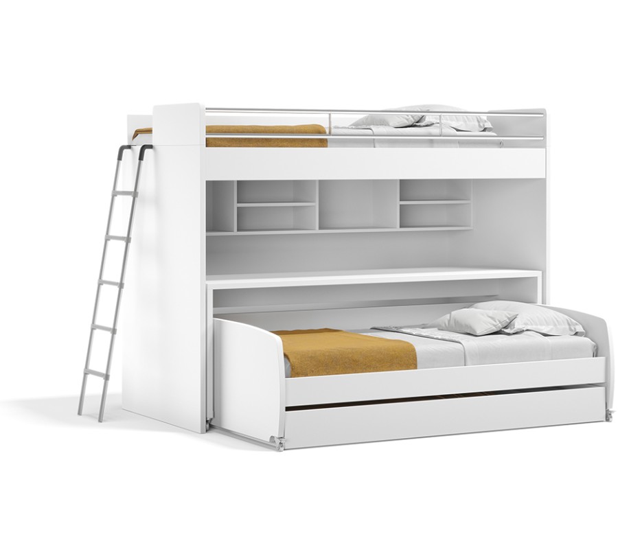 NEW Bel Mondo Twin Over Twin/Twin XL Bunk Bed Set