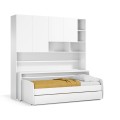 Eco Compact Twin/Twin XL Sofa Bed and Cabinets System