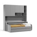 Eco Compact Twin/Twin XL Sofa Bed and Cabinets System