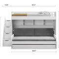 Eco Bel Mondo Twin Over Full/Full XL Bunk Bed Set