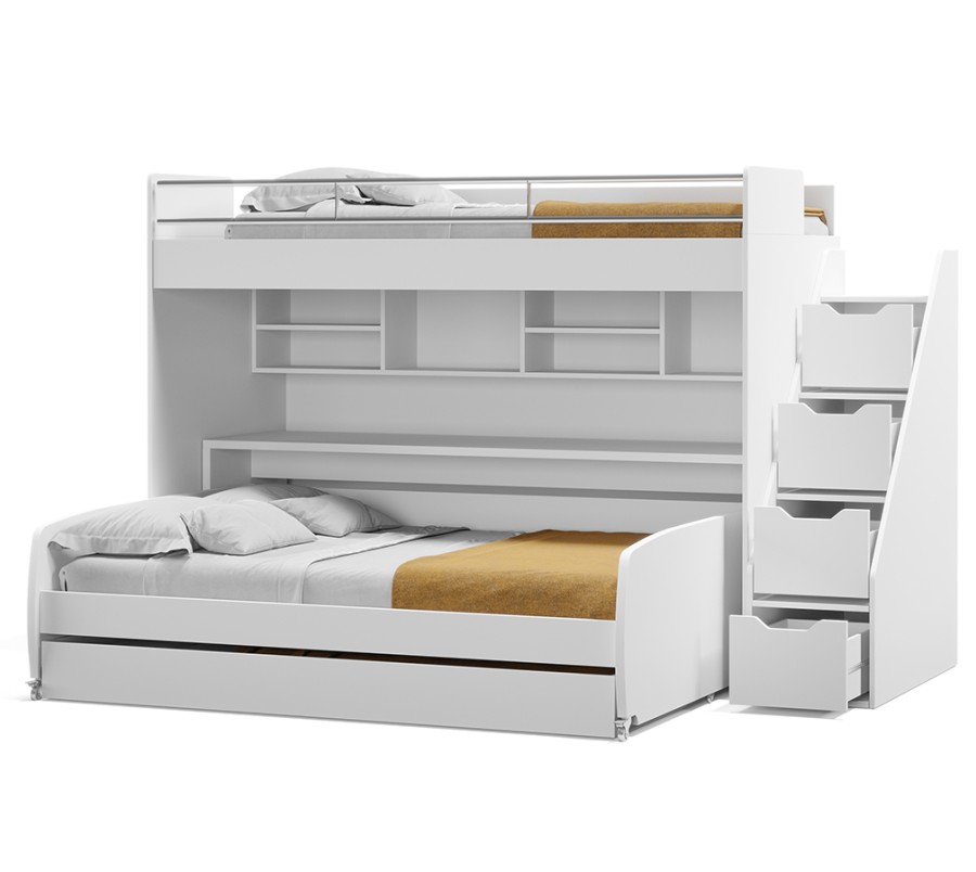 Eco Bel Mondo Twin Over Full/Full XL Bunk Bed Set