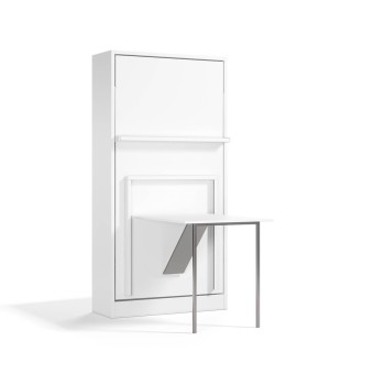 Royal Twin / Twin XL Wall Bed with Folding Table