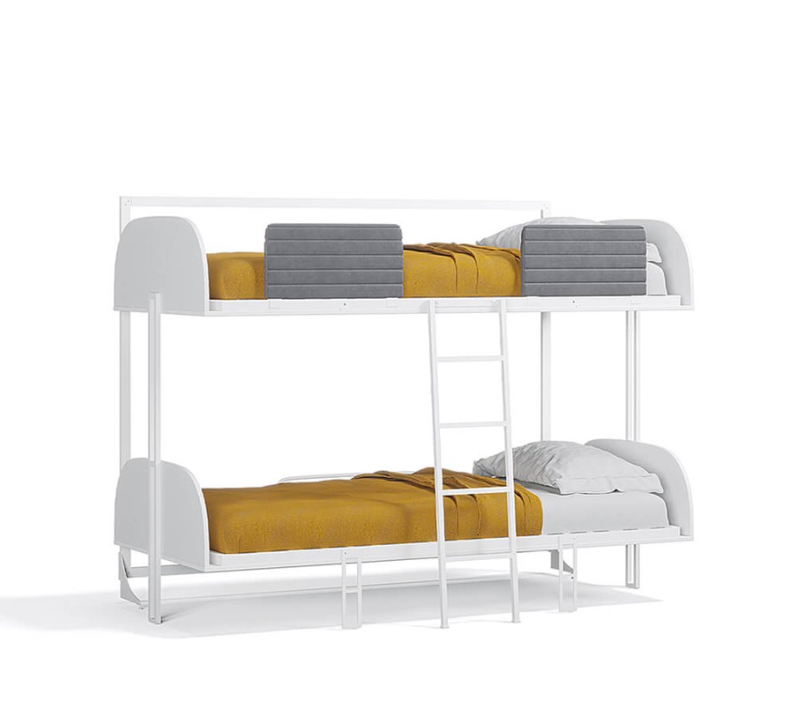 Simple Bunk Twin/Twin XL Murphy Wall Bed