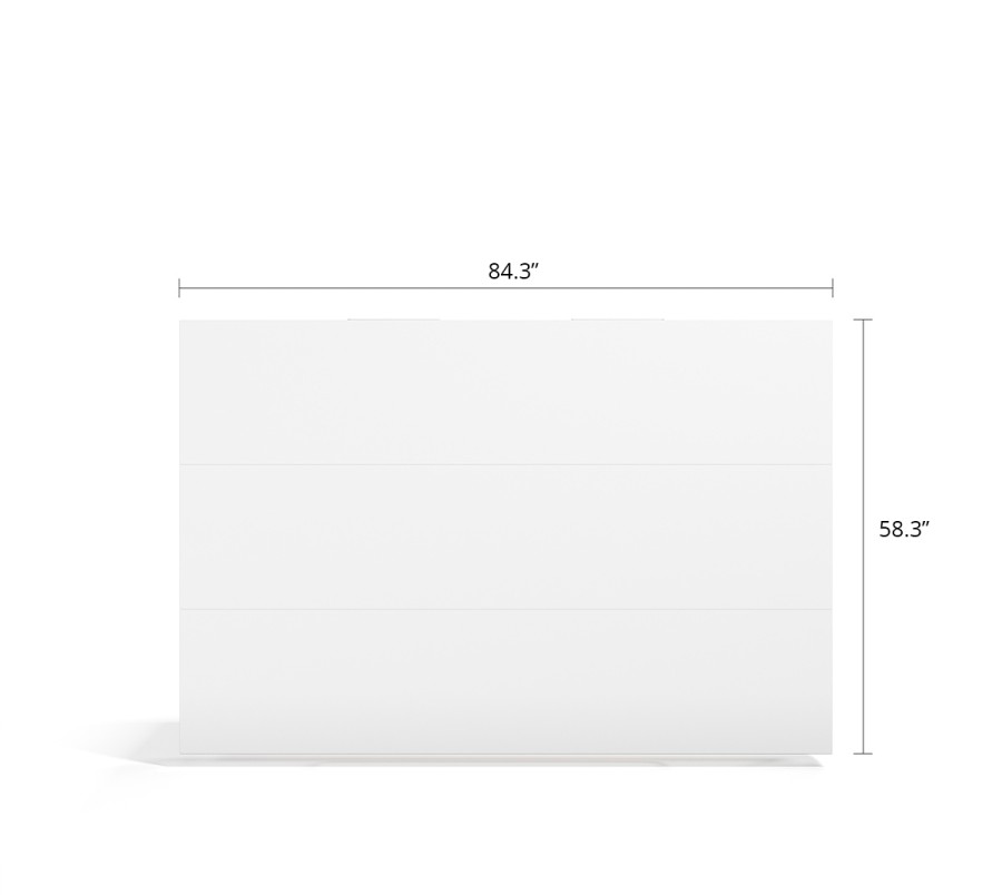 Simple Full/Full XL Murphy Wall Bed