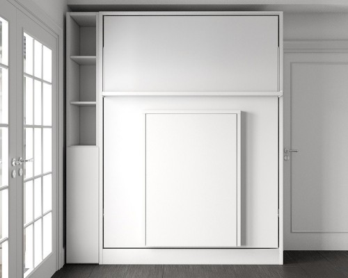 Royal Queen Wall Bed with Folding Table