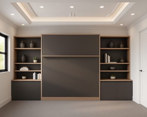 Miami-inspired design showcasing the Royal King Murphy Bed.