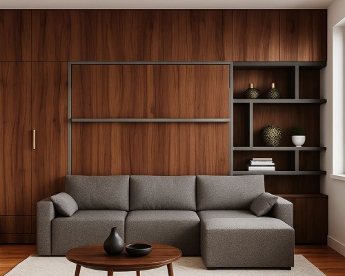 San Francisco-inspired room with the Royal King Murphy Bed.