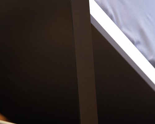 Jersey City-inspired detail shot of the Royal Queen Murphy bed.