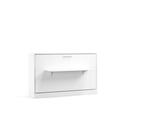 Spazio - Twin Size Wall Bed with Optional Foldable Table (Horizontal)