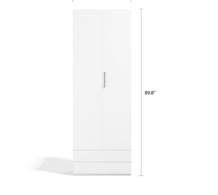 Double Wardrobe Bi-Fold Door