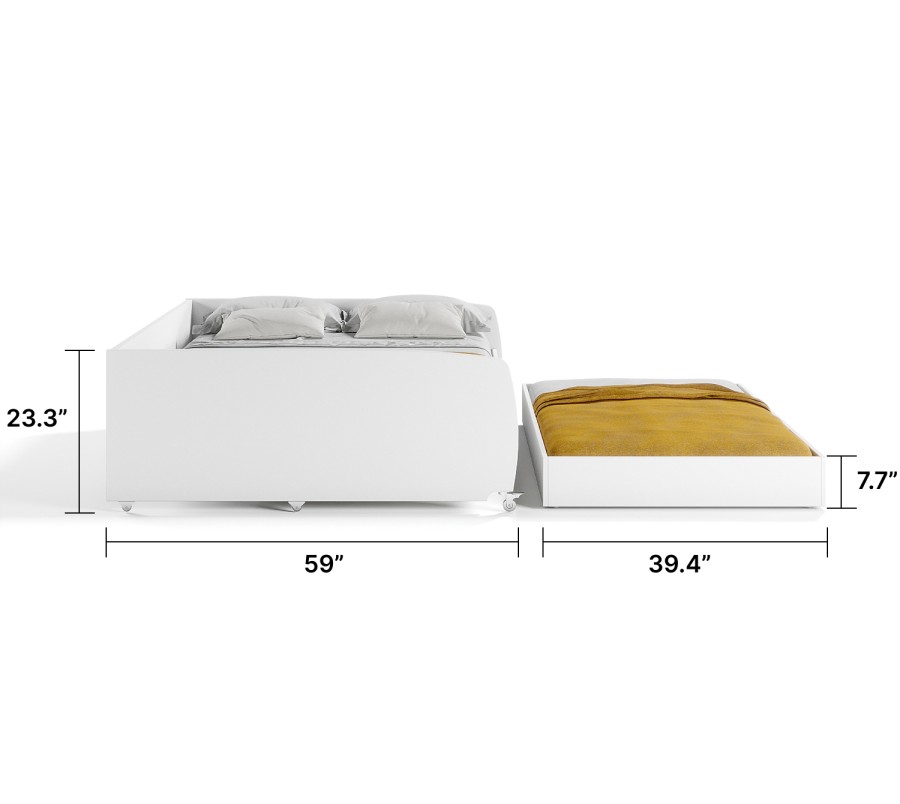Full/Full XL Sofa Bed with Trundle