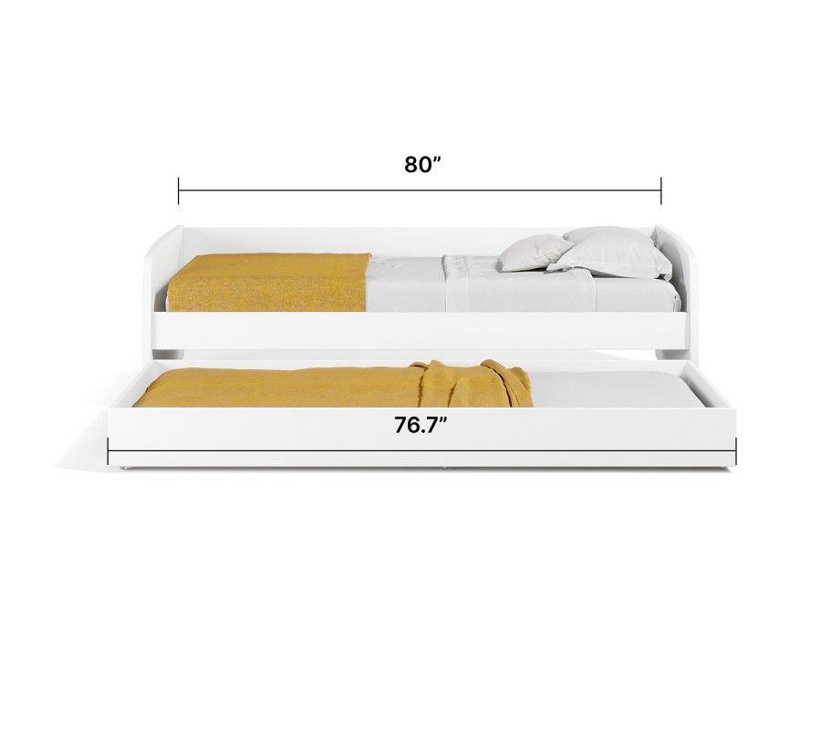 Twin XL Sofa Bed with Trundle