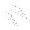 Royal collection Free Standing Wall Bed Support Kit