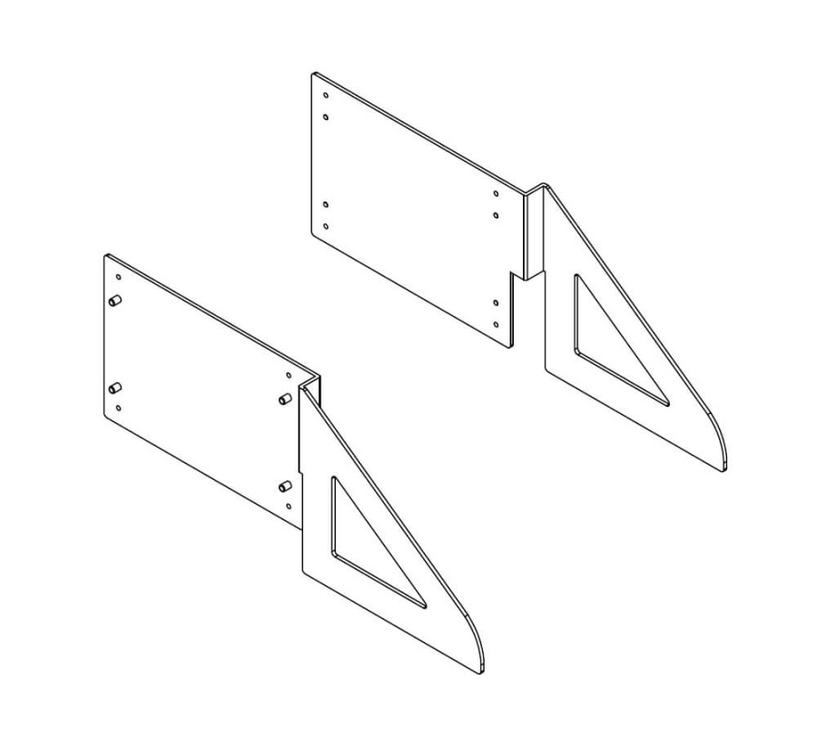 Royal collection Free Standing Wall Bed Support Kit