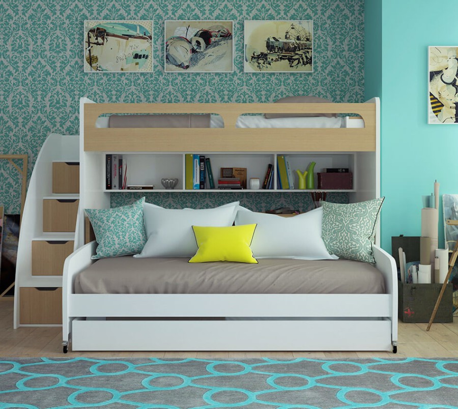 Twin XL Mattress Cover and 2 PC Cushion Set